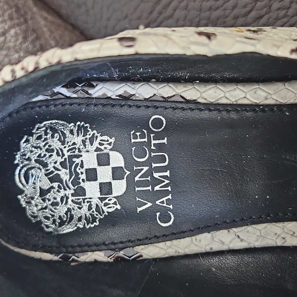 Vince Camuto Snakeskin Loafer - Picture 8 of 8